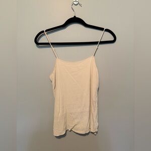 Cream Adjustable Strap Camisole Top - Wilfred Free Brand